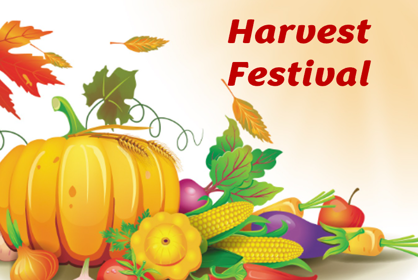 Harvest Festival - Sunday 4th October at 10:30 am