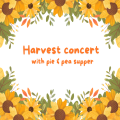 Harvest Concert - Thursday 2nd October at 6:30 pm