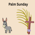Palm Sunday - 29th March at 10:15 am