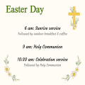 Easter Day, Sunday 5th April